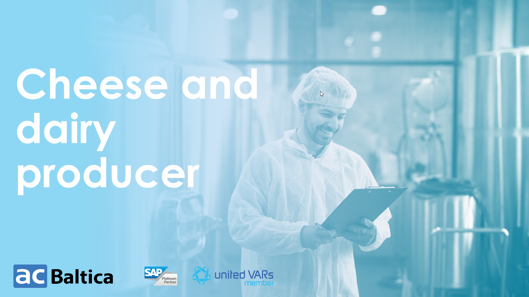 EWM Client: Cheese and dairy producer